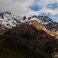 Kazbek ukryty pod chmurami